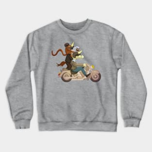 Free Ride Unicorn Crewneck Sweatshirt